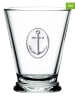 La Rochère France 6-delige set: glazen "Anchor" transparant - 260 ml