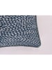Ornami Outdoor-Kissen "Shibo" in Blau - (L)30 x (B)70 cm