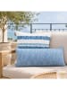 Ornami Outdoor-Kissen "Shibo" in Blau - (L)30 x (B)70 cm