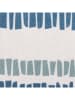 Ornami Outdoorkussen "Sabel" blauw/wit - (L)40 x (B)40 cm