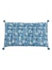 Ornami Poduszka futon "Banga" w kolorze niebieskim - 120 x 60 cm