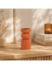 Ornami Vase in Braunrot - (H)14,5 x Ø 6 cm