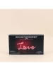 Ornami LED-Dekoleuchte "Love" in Rosa/ Transparent - (B)23 x (H)13 cm