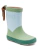 bisgaard Gummistiefel in Grün/ Hellblau