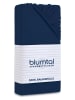 Blumtal Jersey-Topper-Spannbettlaken ''Molly'' in Dunkelblau