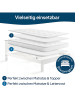 Blumtal Matrasbeschermer ''Mika'' wit - (L)200 x (B)180 cm