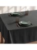 mint Deco Tischdecke "Basics Trim" in Schwarz