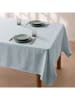 mint Deco Tischdecke "Basics Trim" in Hellblau