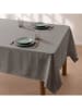 mint Deco Tischdecke "Basics Trim" in Grau