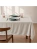 mint Deco Tischdecke "Basics Trim" in Creme