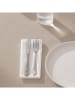 mint Deco Tischläufer "Duo" in Beige/ Weiß