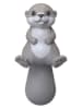 Winkee Tee-Ei ''Otter'' in Grau - (L)9,5 cm