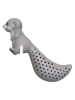 Winkee Tee-Ei ''Otter'' in Grau - (L)9,5 cm