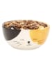 Winkee Müslischale ''Katze'' in Orange/ Weiß/ Grau - 350 ml