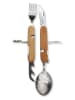 Winkee Camping-Besteck in Hellbraun - (L)12 cm