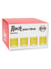 Winkee 4er-Set: Schnapsgläser ''Rock Hand'' - 50 ml
