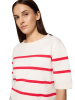 CARTOON Pullover in Weiß/ Rot