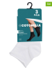 COTONELLA 3er-Set: Socken in Weiß