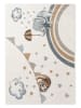 Villeroy & Boch Kurzflor-Teppich "Walk like an Elephant" in Creme/ Hellbraun/ Grau