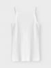 name it 4-delige set: tops "Strap" wit/zwart
