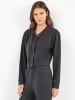 gisela Sweatvest antraciet