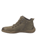 Josef Seibel Leder-Boots in Oliv