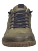 Josef Seibel Leder-Halbschuhe in Oliv