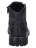 Josef Seibel Leder-Boots in Schwarz