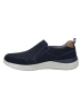 Josef Seibel Leder-Halbschuhe in Dunkelblau