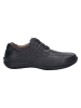 Josef Seibel Leder-Halbschuhe in Schwarz