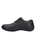 Josef Seibel Leder-Halbschuhe in Schwarz
