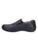 Josef Seibel Leder-Halbschuhe in Schwarz