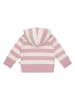 loud + proud Sweatjacke in Rosa/ Creme