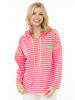 Zwillingsherz Hoodie lichtroze