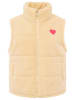 Zwillingsherz Bodywarmer geel