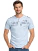 Geographical Norway Shirt "Jantonio" in Hellblau