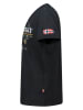 Geographical Norway Koszulka "Jecking" w kolorze czarnym