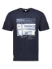 Geographical Norway Shirt "Jegory" donkerblauw