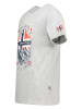 Geographical Norway Shirt "Jilief" in Grau