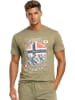 Geographical Norway Shirt "Jilief" in Khaki