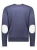 Geographical Norway Sweter "Fonte" w kolorze granatowym