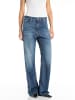 Replay Spijkerbroek - flared fit - blauw