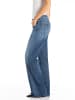 Replay Spijkerbroek - flared fit - blauw