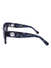 Longchamp Damen-Sonnenbrille in Blau/ Dunkelblau