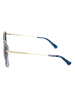 Longchamp Damen-Sonnenbrille in Blau/ Gold
