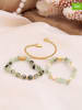 L'Atelier de Gaia 3er-Set: Armschmuck mit Edelsteinen
