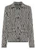 Olsen Vest wit/zwart