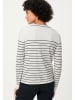 Olsen Cardigan in Weiß/ Schwarz