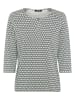 Olsen Longsleeve in Dunkelblau/ Mint