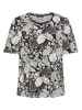 Olsen Shirt in Grau/ Schwarz